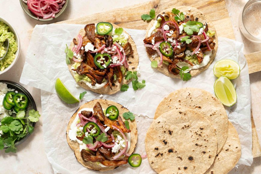 Oesterzwam taco's